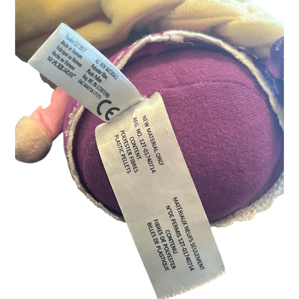 DISNEY FUNKO Plush Princess Rapunzel Tangled Soft Doll Pink & Purple Dress 8" - Picture 6 of 6
